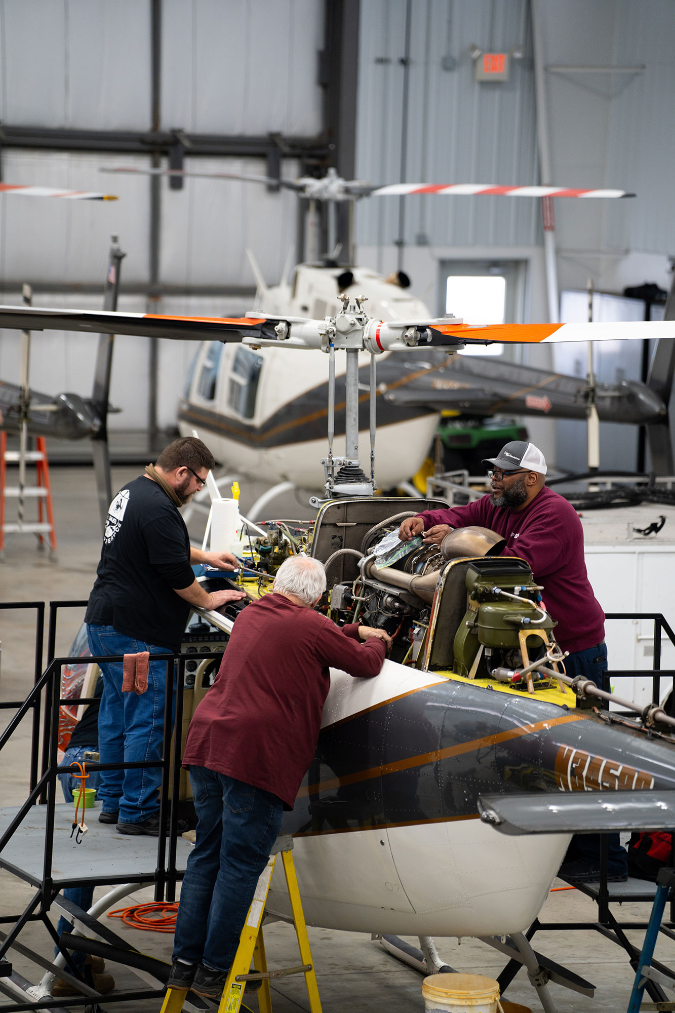 Chemair Helicopter Maintenance 